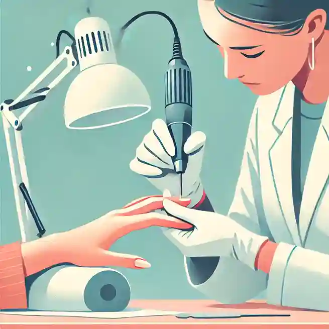 drill manicure salon