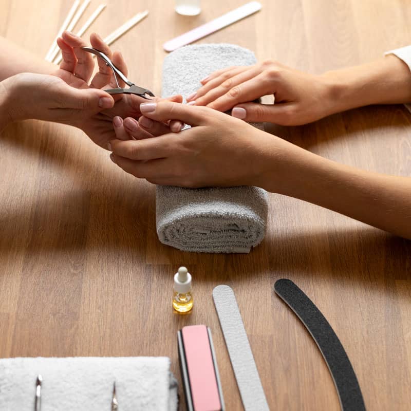 Natural nail strengthening treatment