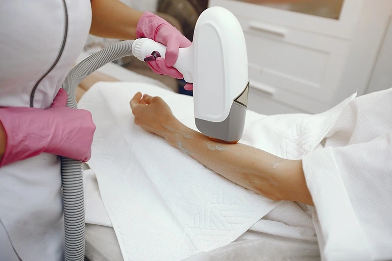 Soprano Titanium diode laser device for hair removal